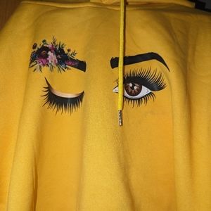 Women's cropped hoodie